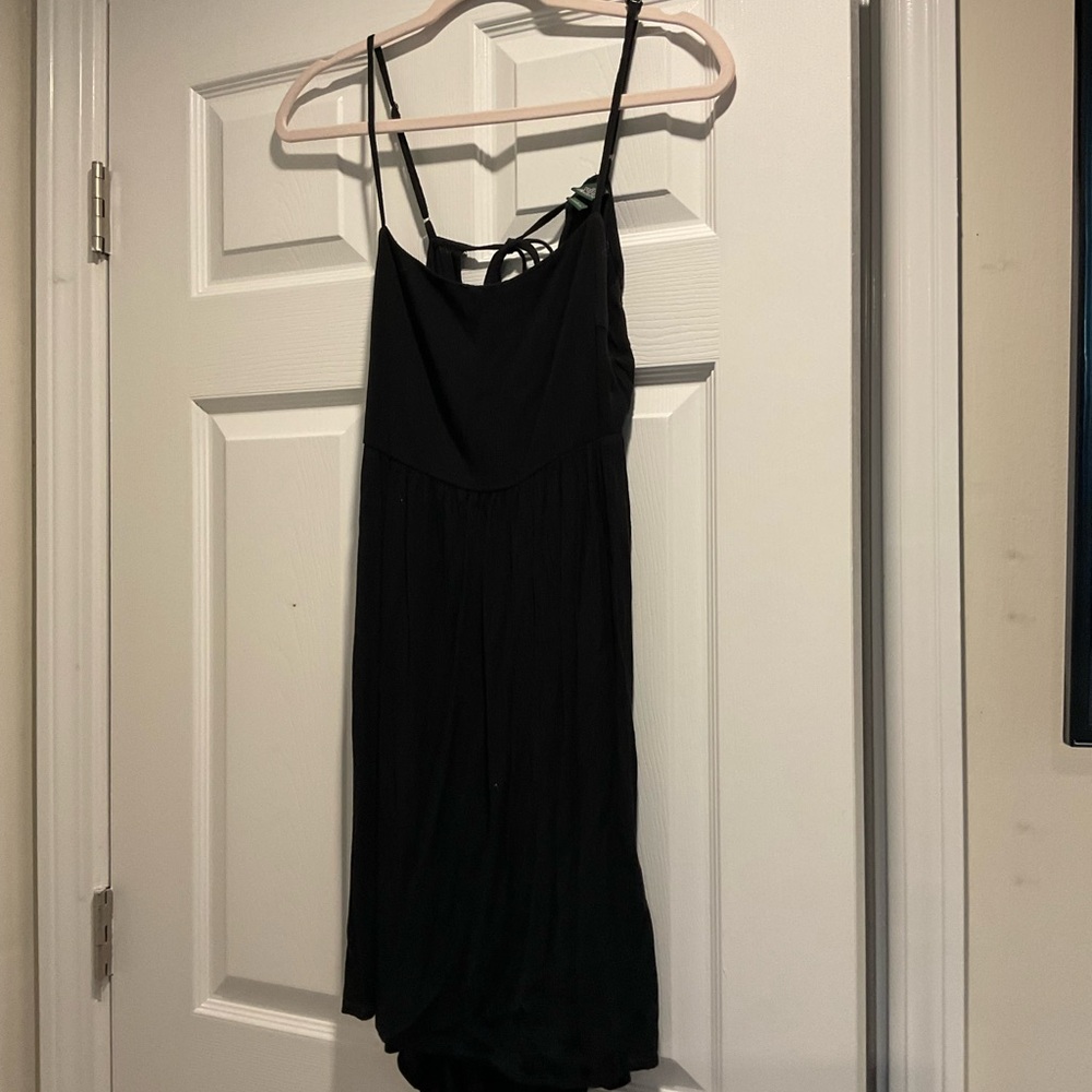 Black Spaghetti Strap Dress